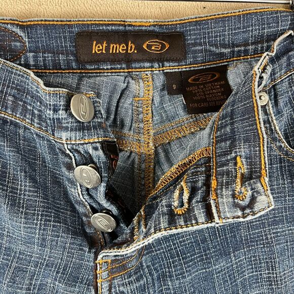 Bongo Let Me B. Jean Junior 9 Bareback Button Fly Bootcut Y2K Low Rise Flare 00s - Picture 3 of 7